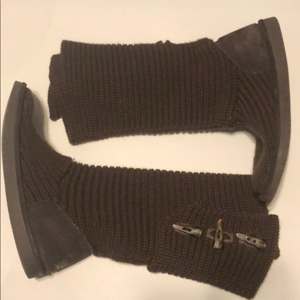 Woman Crocheted Boots